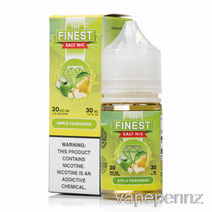 Apple Pearadise - The Finest Fruit Edition Salt Nic - 30mL 30mg VAPE NZ